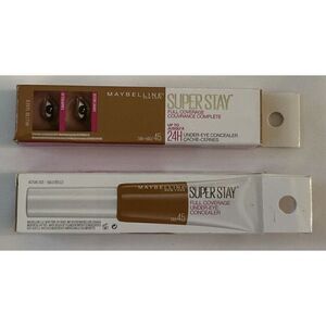 Maybelline Set of 2 Super Stay Full Coverage Concealer Shade 45 Tan NEW